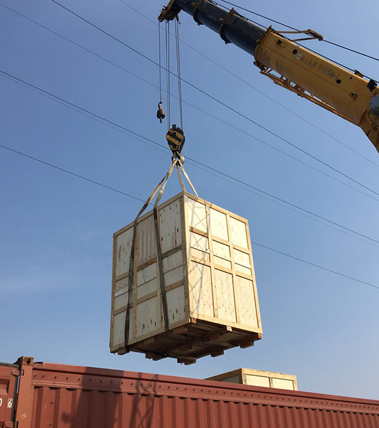 集裝箱貨物運輸加固